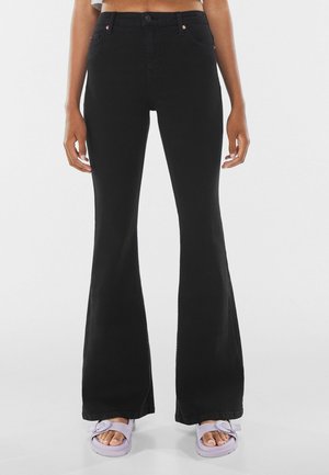 Jeans bootcut - black