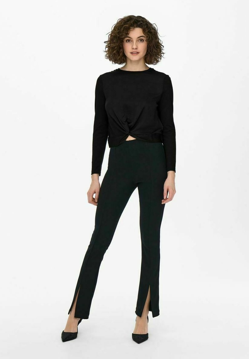 Damen T-Shirts | ONLY Langarmshirt black/schwarz - KE30174 Damen T-Shirts | ONLY Langarmshirt black/schwarz - KE30174