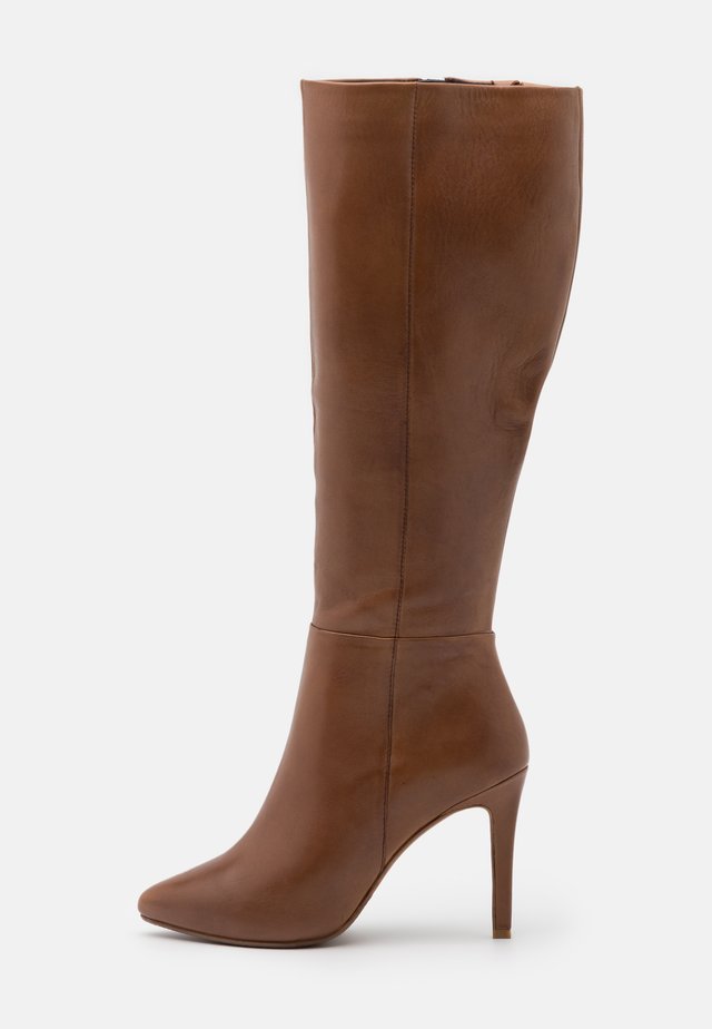 EFFINA - High Heel Stiefel - cognac