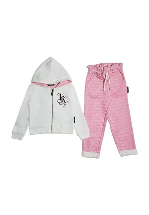 COMPLETO  SET - Tuta - bianco-rosa