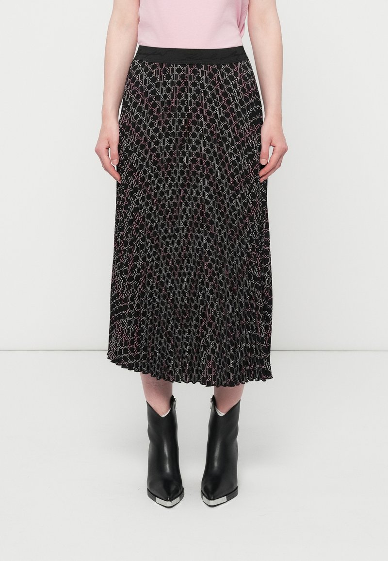 Karl Lagerfeld Plooirok donkerroze