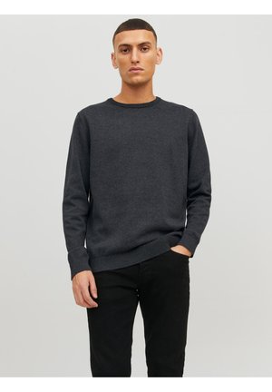 Jack & Jones Strickpullover - dunkelgrau