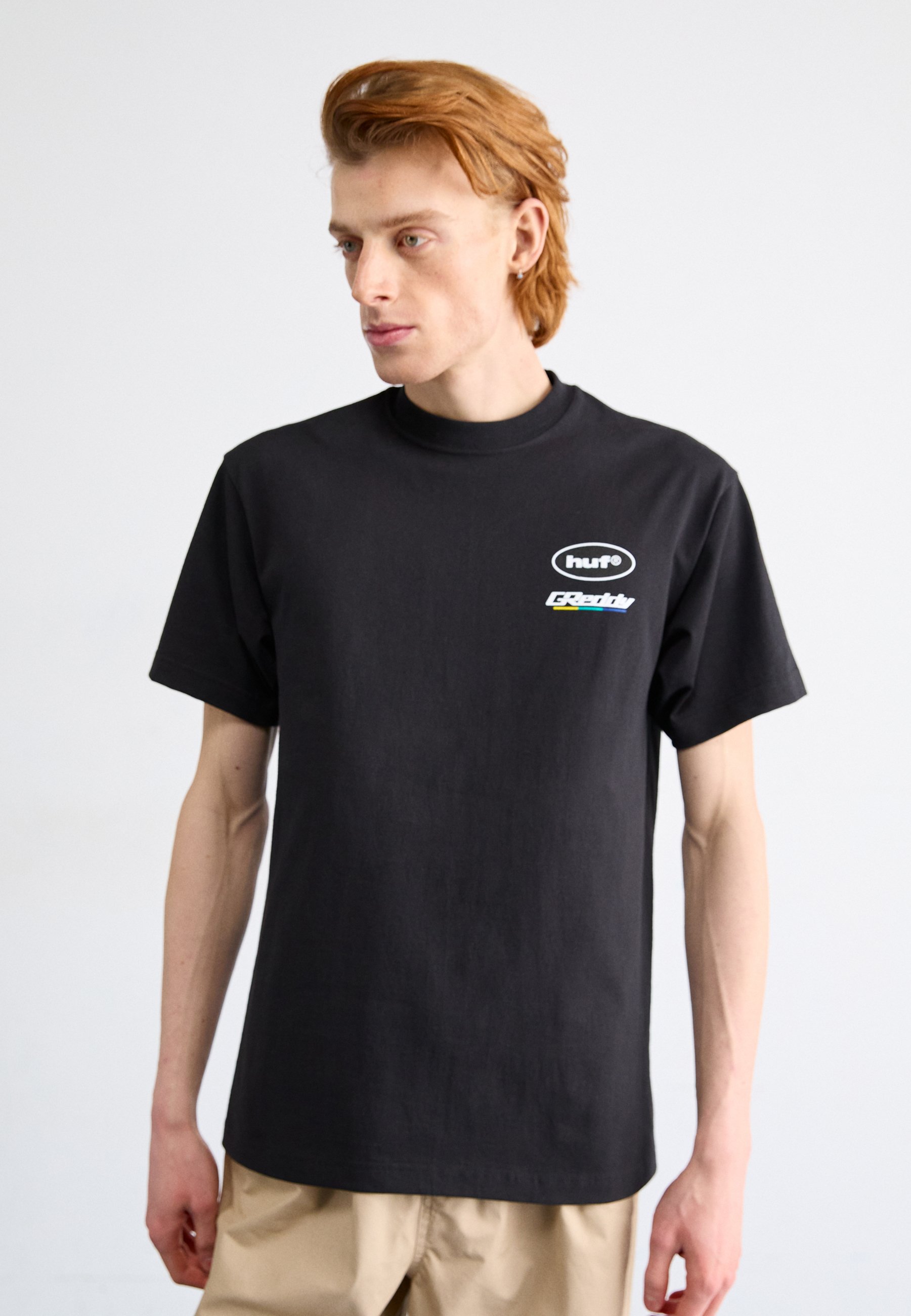 売れ筋商品|||ハフ Tシャツ レディース トップス GREDDY TEE - Print T-shirt - black ハフ レディース Tシャツ トップス GREDDY TEE - Print T-shirt