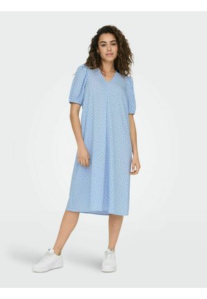 ONLY V-AUSSCHNITT - Hverdagskjole - cashmere blue