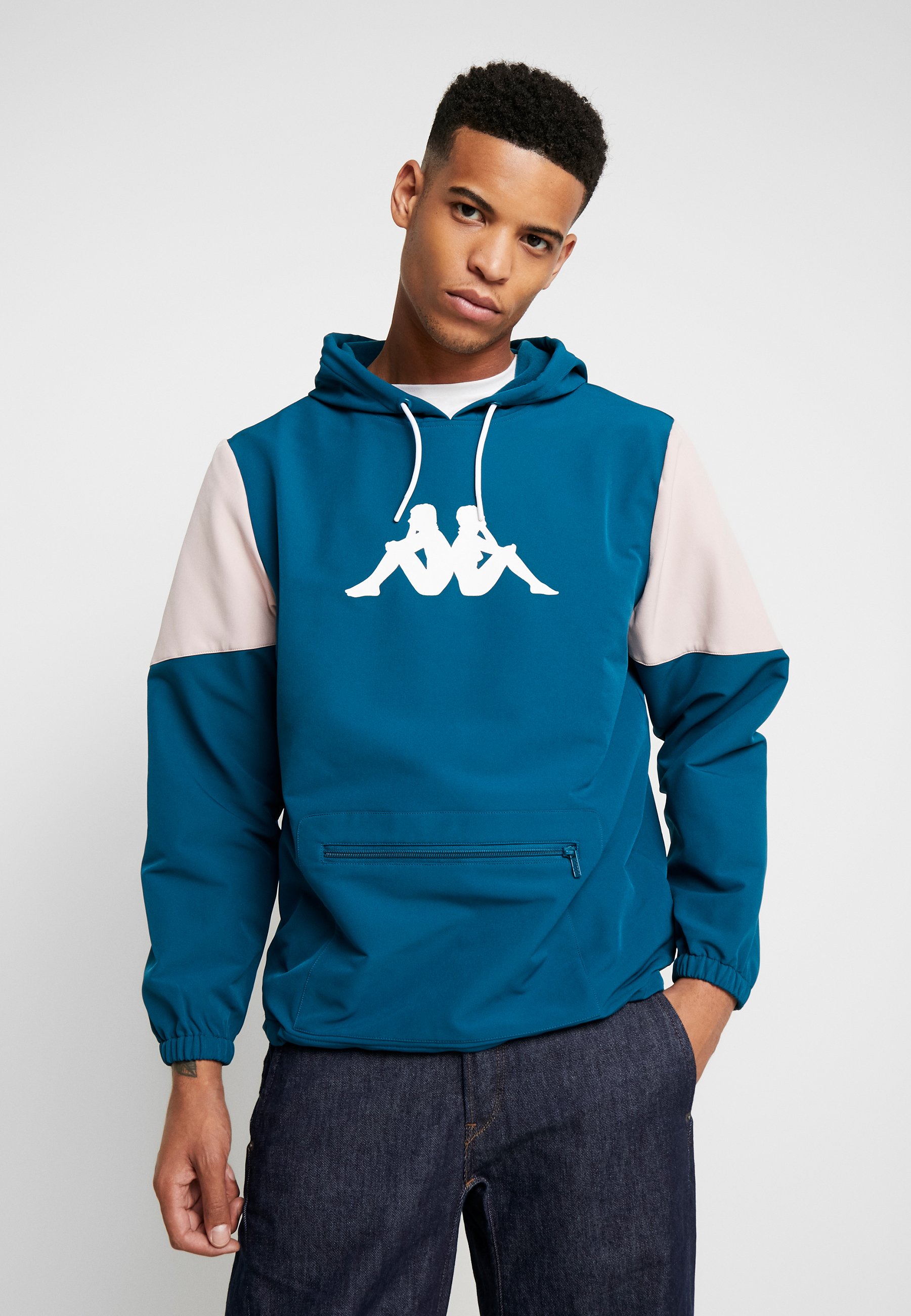 kappa hoodie blue