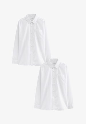 Next, NEXT 2 PACK LONG SLEEVE SHIRTS (3-17YRS) - Skjorter - white