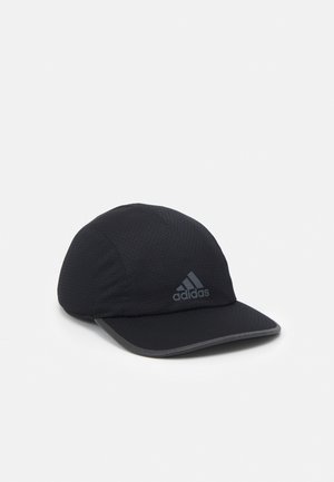 RUN UNISEX - Cap - black/black/black reflective