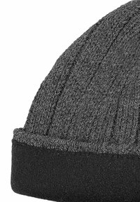 Faera MIT-GLATTER OBERFLÄCHE - Beanie - anthrazit