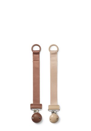PACIFIER CLIP 2 PACK - Suttesnor - burned clay blushing pink