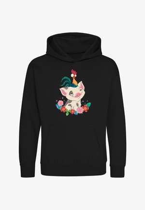 Disney MOANA TROPICAL BUDDIES - Kapuzenpullover - black