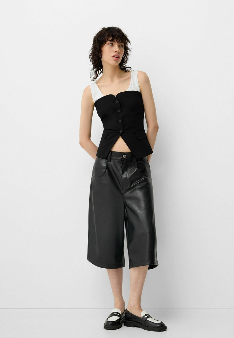 Bershka Bodywarmer zwart