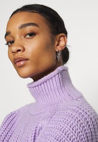 ONLY ONLCRISTEL CREOLE EARRINGS 5 PACK - Brincos - silver-coloured
