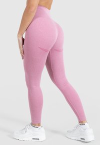 Smilodox AMAZE COMPRESSIVE LEGGINGS SPORT - Trikoot - dunkelpink melange