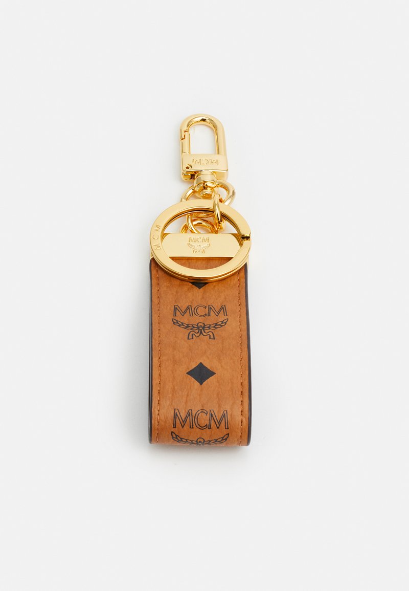 MCM KEY RING IN VISETOS ORIGINAL - Avaimenperä - cognac