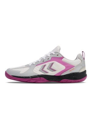 SPEED - Handball shoes - bright white cattleya orchid