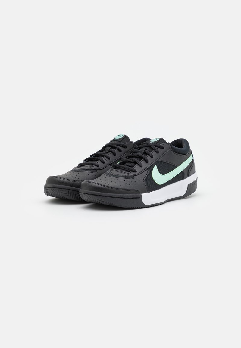 Nike Performance COURT ZOOM LITE 3 CLAY - Zapatillas de para tierra batida - black/mint foam/white/negro - Zalando.es