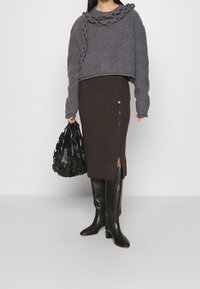 Polo Ralph Lauren Pennkjol - mottled dark brown