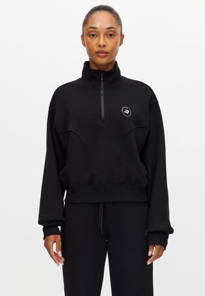 BASE HALF ZIP - Sweatshirt - black
