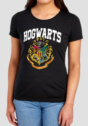 Cotton Soul, HARRY POTTER HOGWARTS COLLEGIATE ARCH - T-Shirt print - black