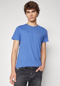 Tommy Jeans JASPE C NECK  - Navadna majica - bright blue