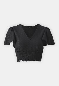 ONLHANNAH SMOCK - T-shirt basique - black
