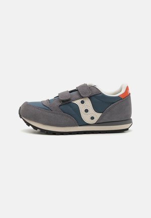 JAZZ DOUBLE UNISEX - Matalavartiset tennarit - grey/blue/orange