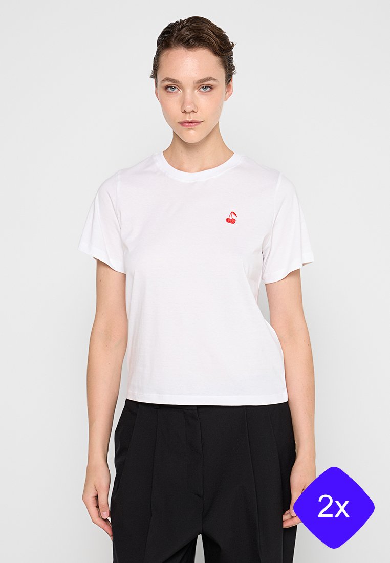 JDY T-shirt basic wit