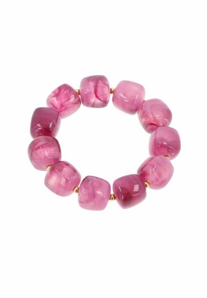 ELASTICO EFFETTO PIETRA - Armband - viola