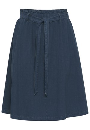 Oxmo LERKE - A-line skirt - insignia blue