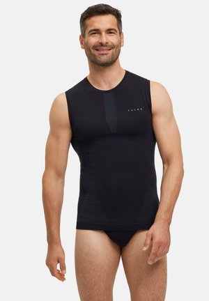 WARM SINGLET - Unterhemd/-shirt - black