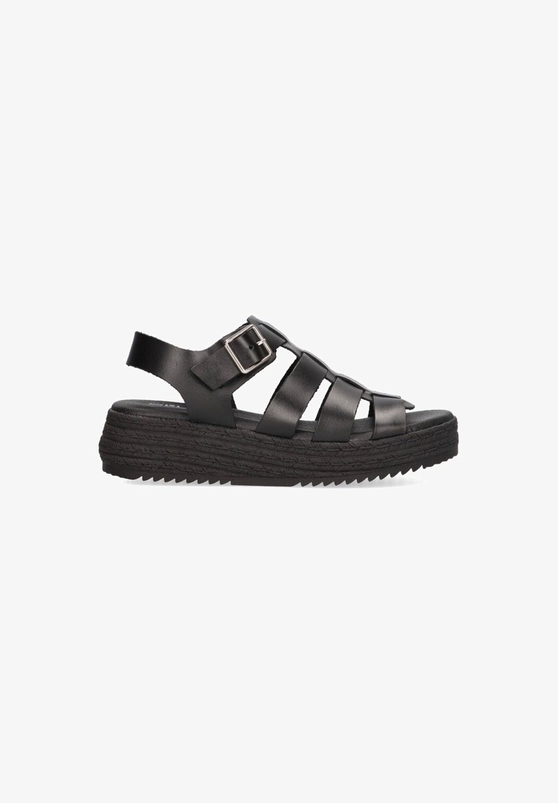 Luna Collection Alpargatas - black