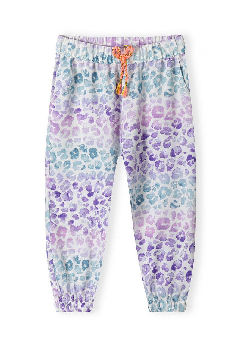 MINOTI PRINTED AND LOOSE LEG - Bikses - purple /white