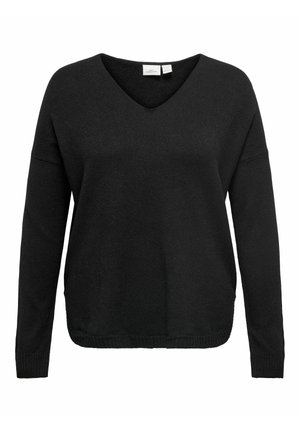 CARMARGARETA NOOS - Strickpullover - black