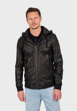 JIMMY - Giacca di pelle - Black