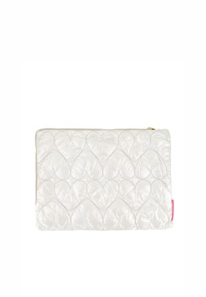 SLEEVE WITH HEART PATTERN - Notebooktasche - silver coloured