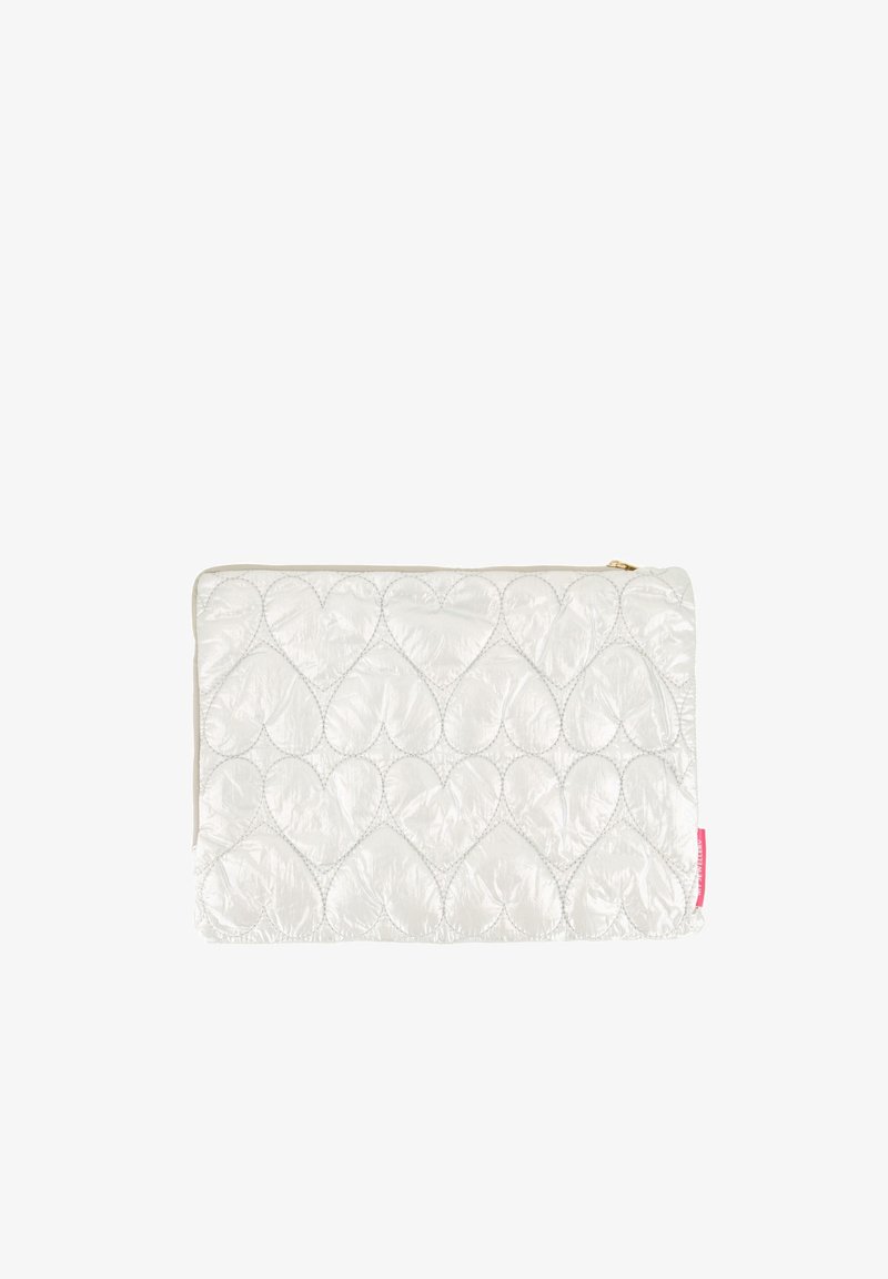 My Jewellery SLEEVE WITH HEART PATTERN - Sac ordinateur - silver coloured