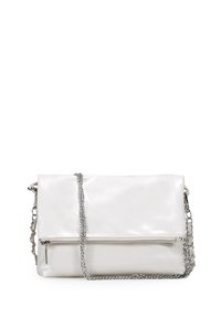 CON SOLAPA Y CADENA - Bolso de mano - piedra