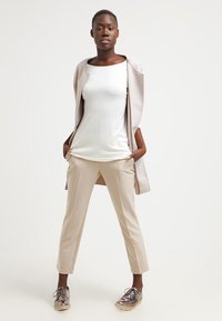 ONLY ONLMILA LACY L S LONG  - Camisola - cloud dancer