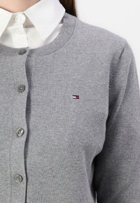 Tommy Hilfiger Kardigán - medium grey heather