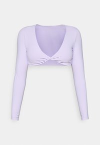 PURELUXE BUILT IN BRA BOLERO - Longsleeve - purple