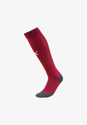Puma TEAM LIGA SOCKS UNISEX - Knæstrømper - dark red