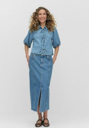 Dobber SOFIE BLOUSE - Blus - blue wash