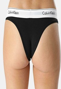 Calvin Klein Underwear BRAZILIAN ICON COTTON MODAL - Fecskék - black