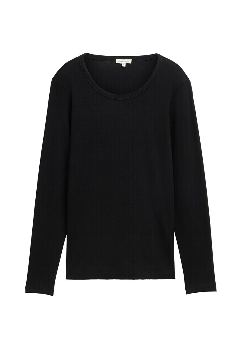 Tom Tailor Longsleeve zwart