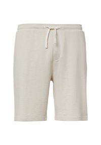 DETROIT-BERMUDA MIT FLAMMGARNSTRUKTUR IM RELAXED FIT - Tracksuit bottoms - wollweiß