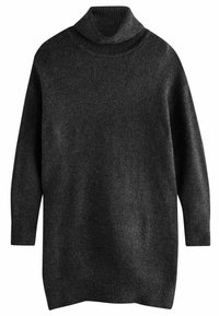 THE SET 2 PACK ROLL NECK - Svetríkové šaty - charcoal grey mink