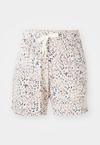 Nachtwäsche Hose - black/white
