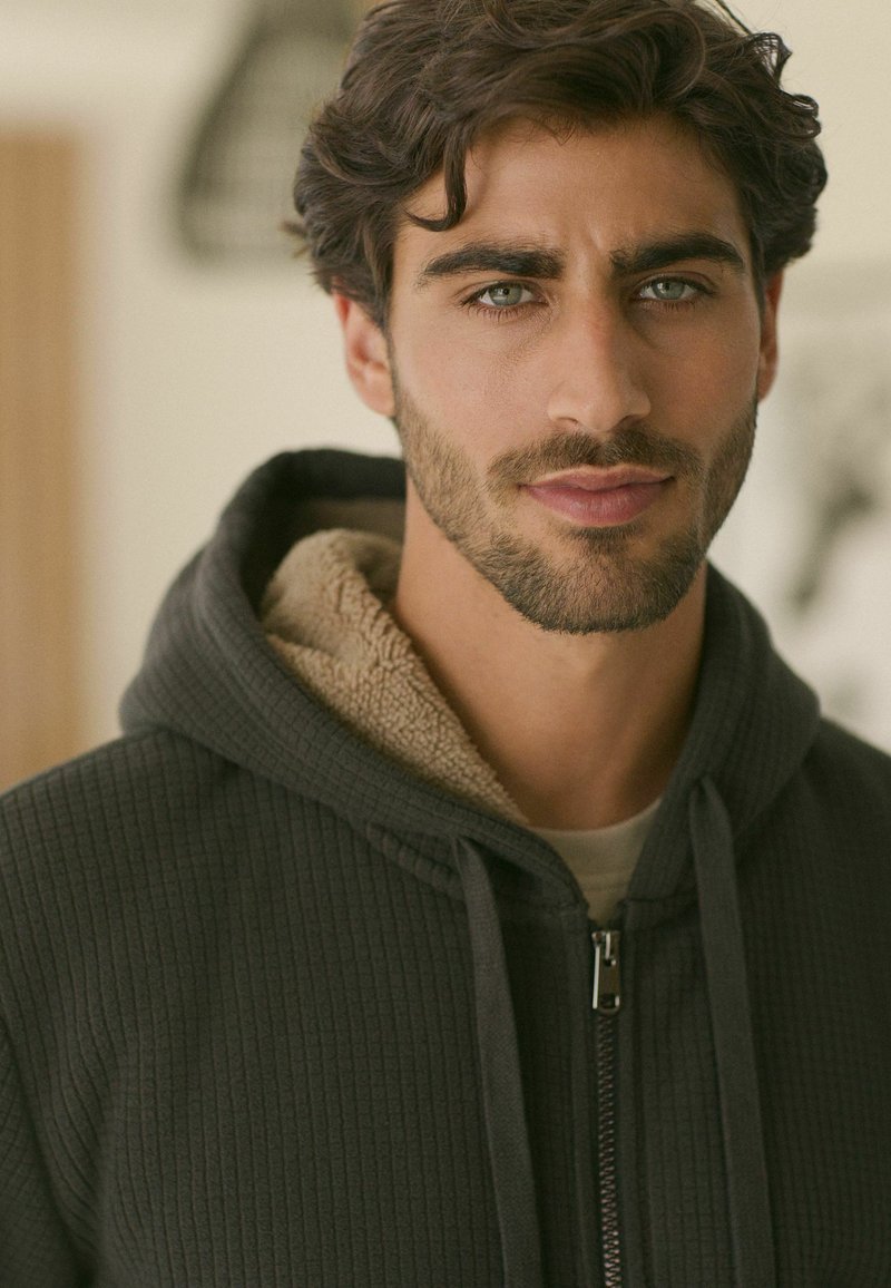 Next Sweat zippé - slate grey/gris