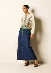 Next LONG SLEEVE TRIM - Bluse - tropical print