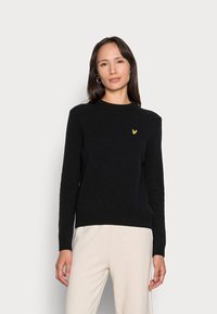 Lyle & Scott JUMPER - Camisola - jet black
